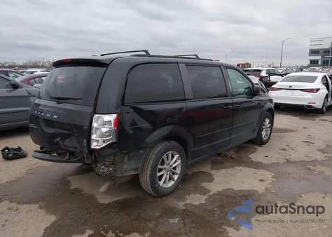 2016 Dodge Grand Caravan Sxt from USA, damaged, VIN 2C4RDGCG4GR344413